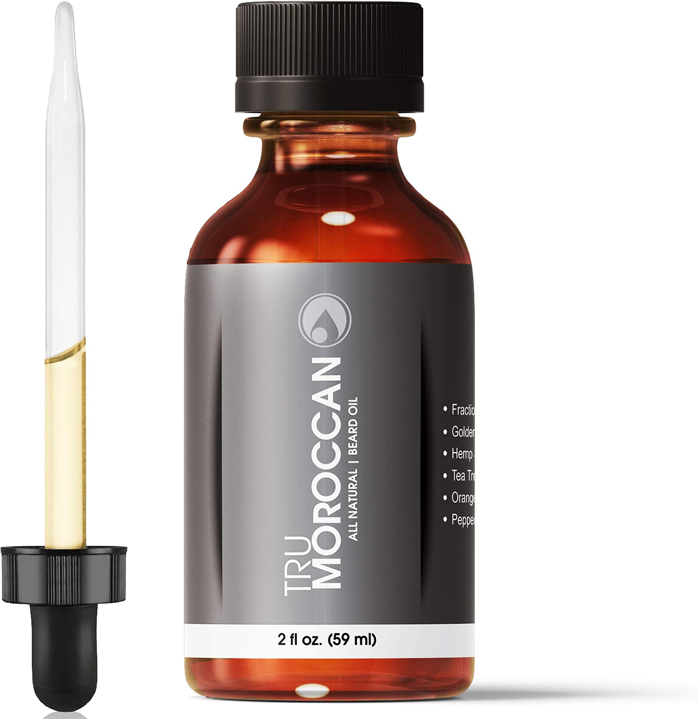 Best Beard Oil for Men Beard Oil & Leave-In Conditioner- All Natural Beard Oil- Organic Beard Oil- Moisturizing Beard Conditioner- Beard Oil for Hair Growth- 2 oz