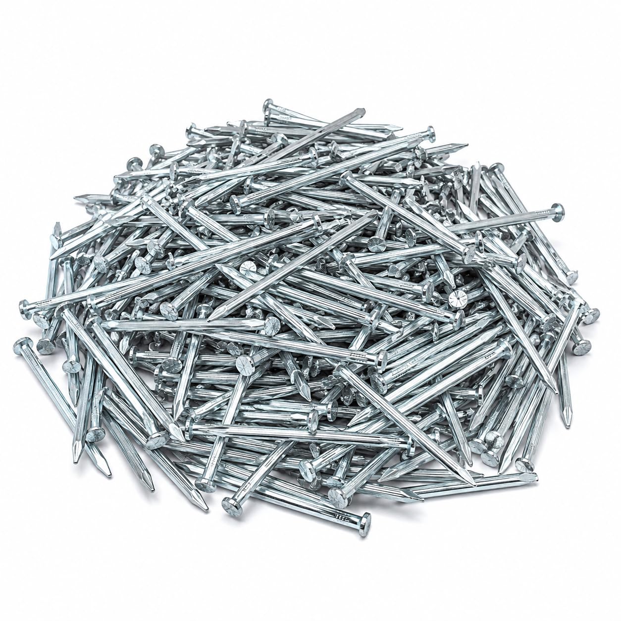 Sylix Hard Steel Concrete Nails - 100 Pack -8 Sylix Hard Steel Concrete Nails - 100 Pack -8