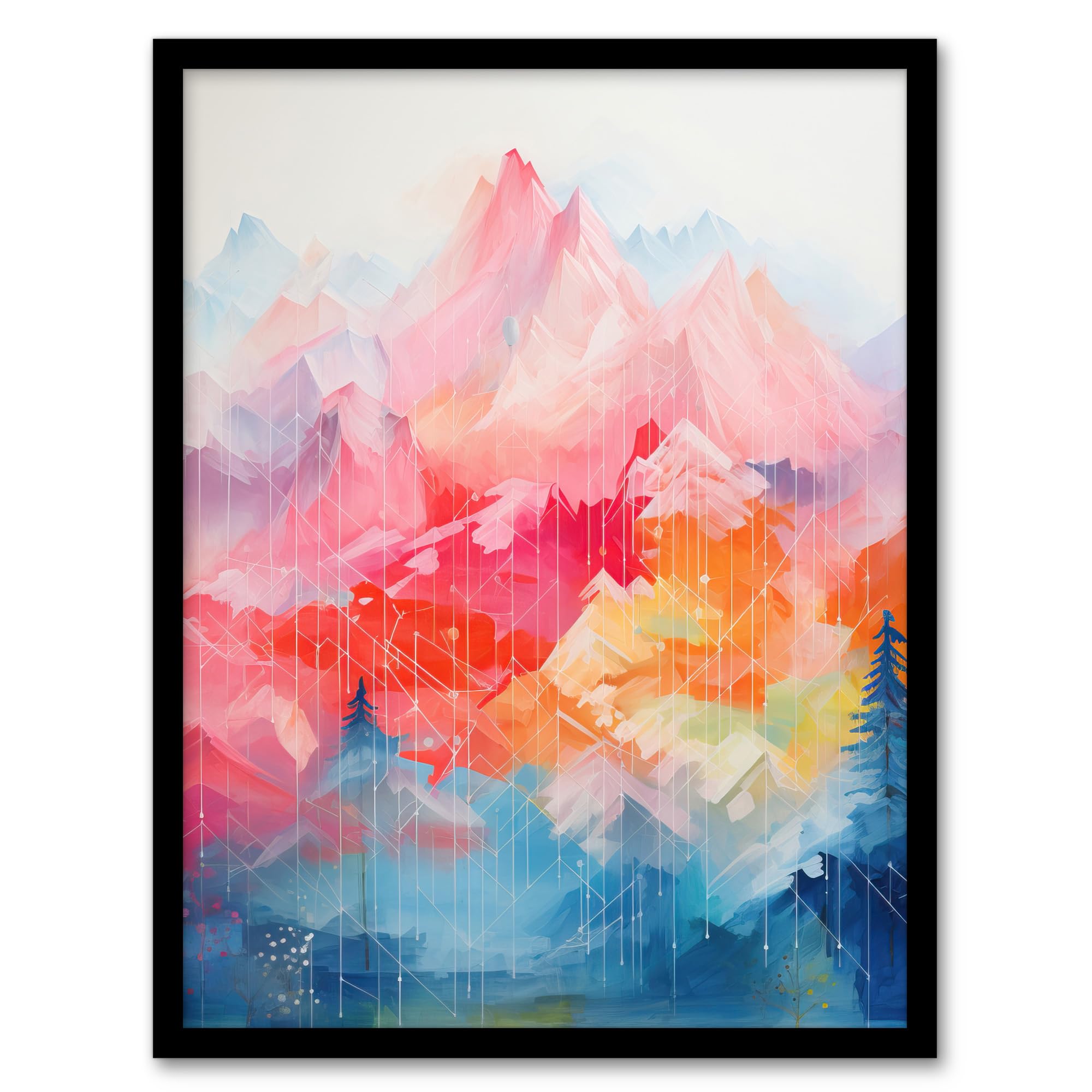 Wee Blue Coo Framed Print - A4