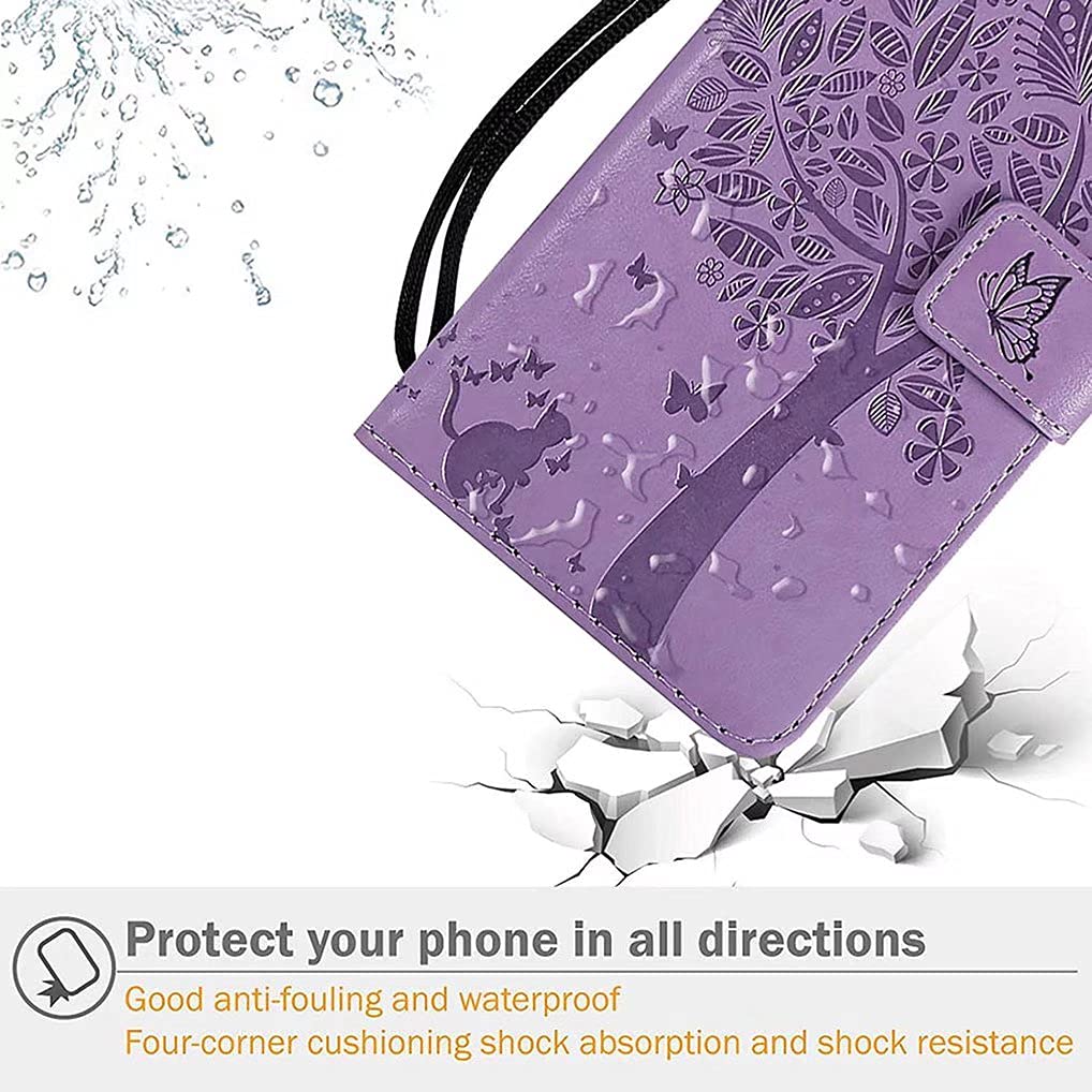 SEAHAI Case for Motorola Edge 40 Neo Wallet Case - Image 4