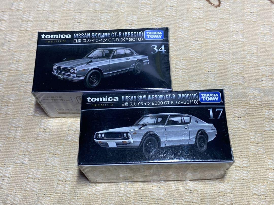 トミカプレミアム　No.01.13 日産スカイライン GT-R 2台セット Amazon | トミカプレミアム 日産スカイライン GT-R 2台セット