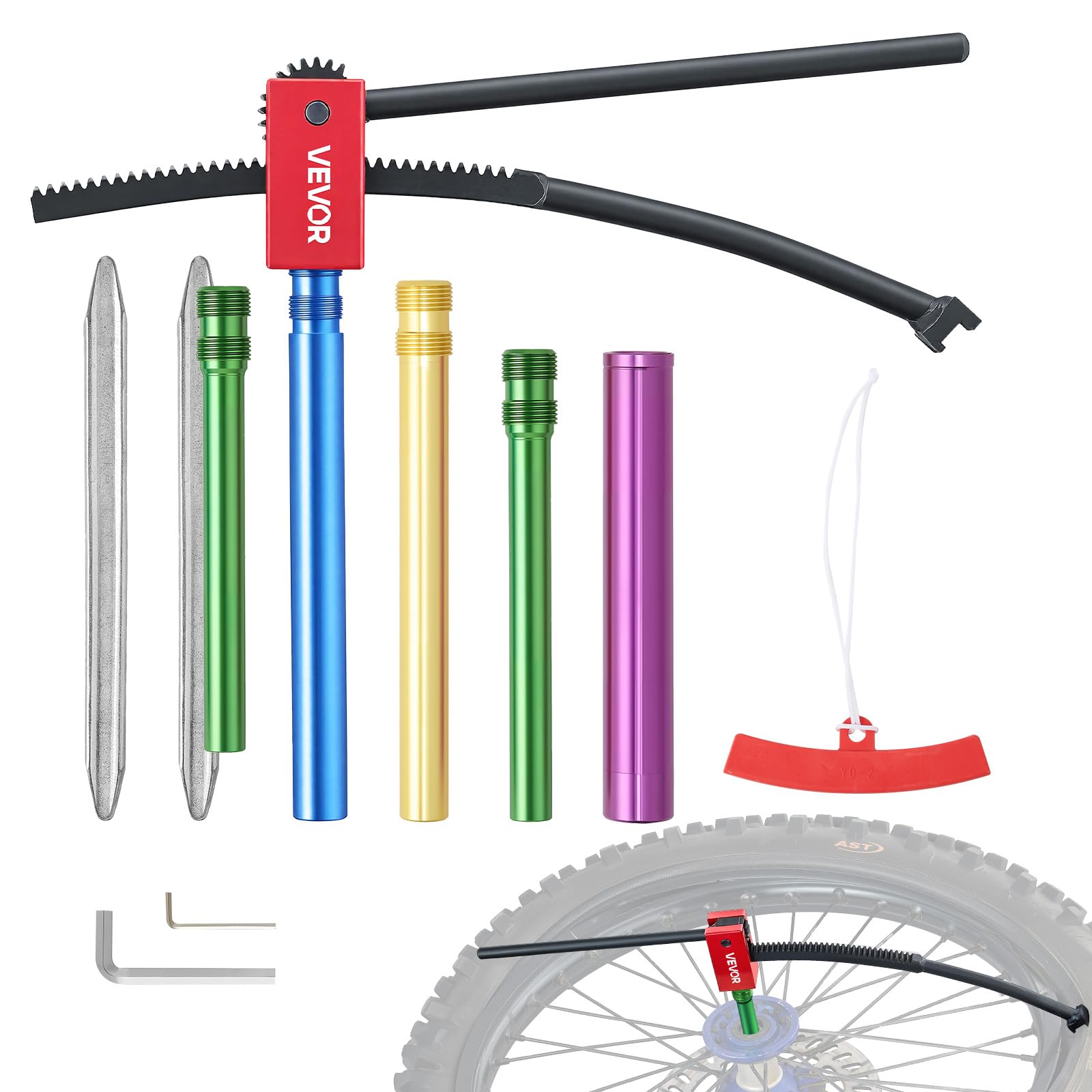 VEVOR Outils de Changement de Pneus pour Motos Tout-Terrain