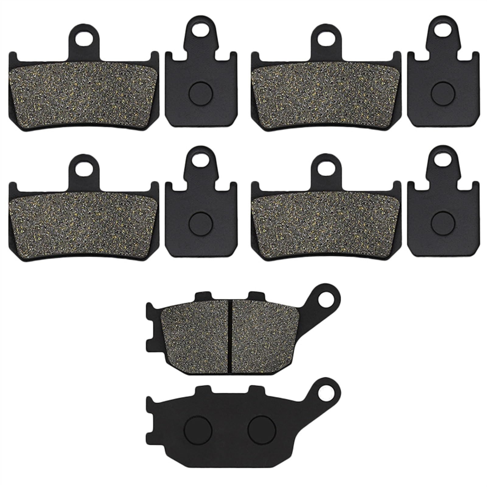 Pastillas de freno de motocicleta Pastillas de freno delanteras o traseras para motocicleta para amaha YZFR1 2007 2008 2009 2010 2011 2012 2013 2014(Front and Rear)