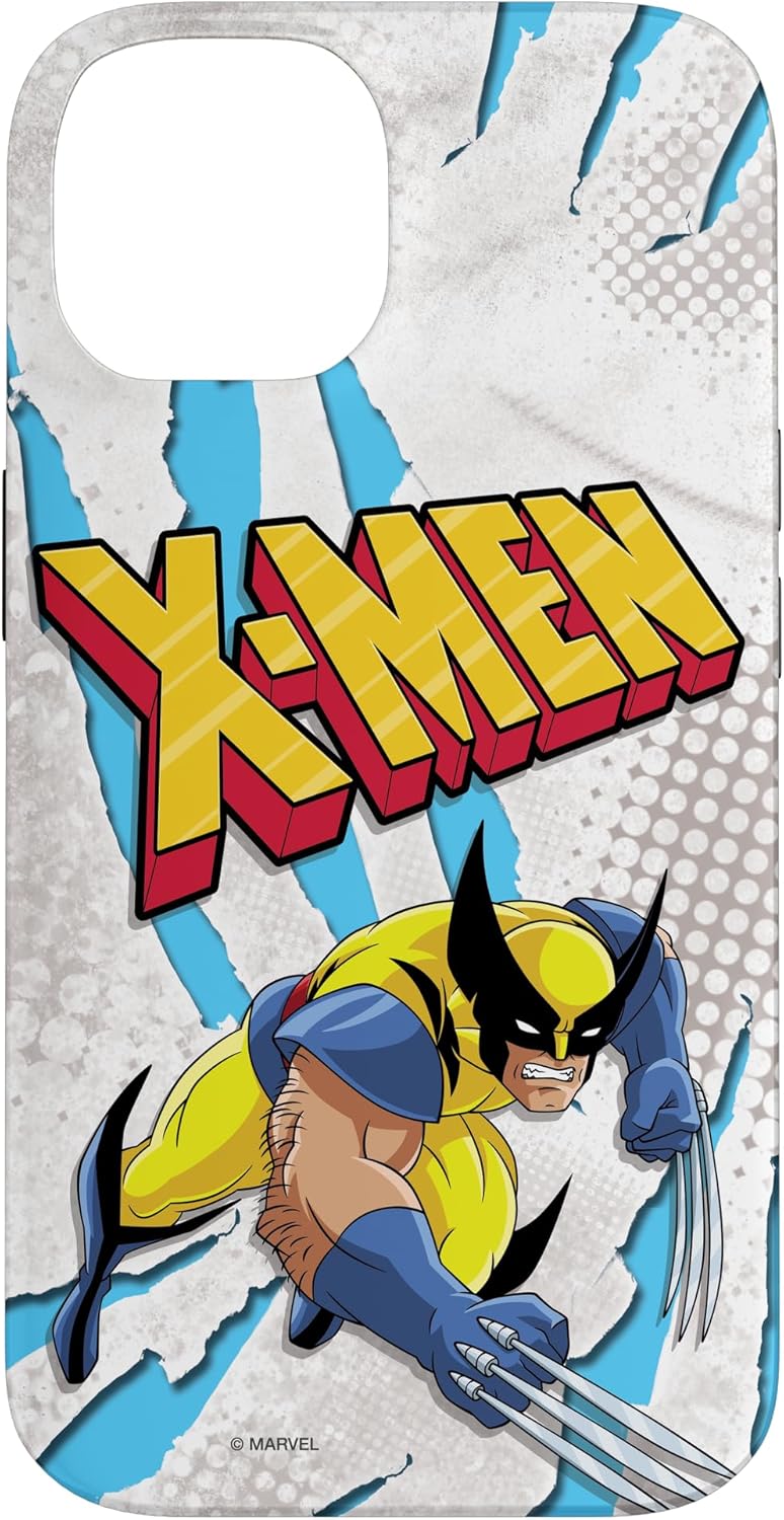 Marvel X-Men Wolverine Slash Marks 90s Case for iPhone 14 Pro Max