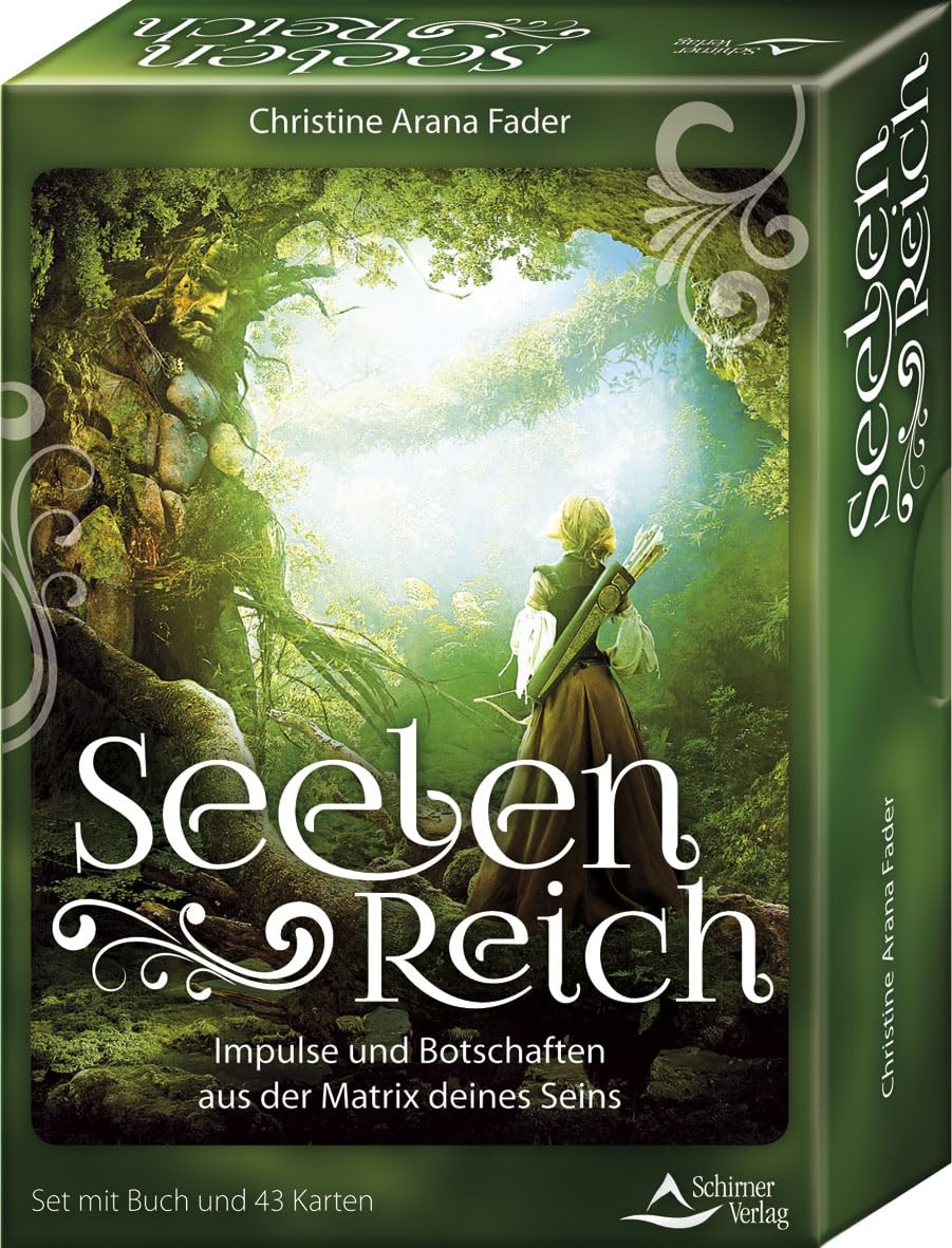 Seelenreich - Impulse und Botschaften aus der Matrix deines Seins: - Set mit Buch und 43 Karten