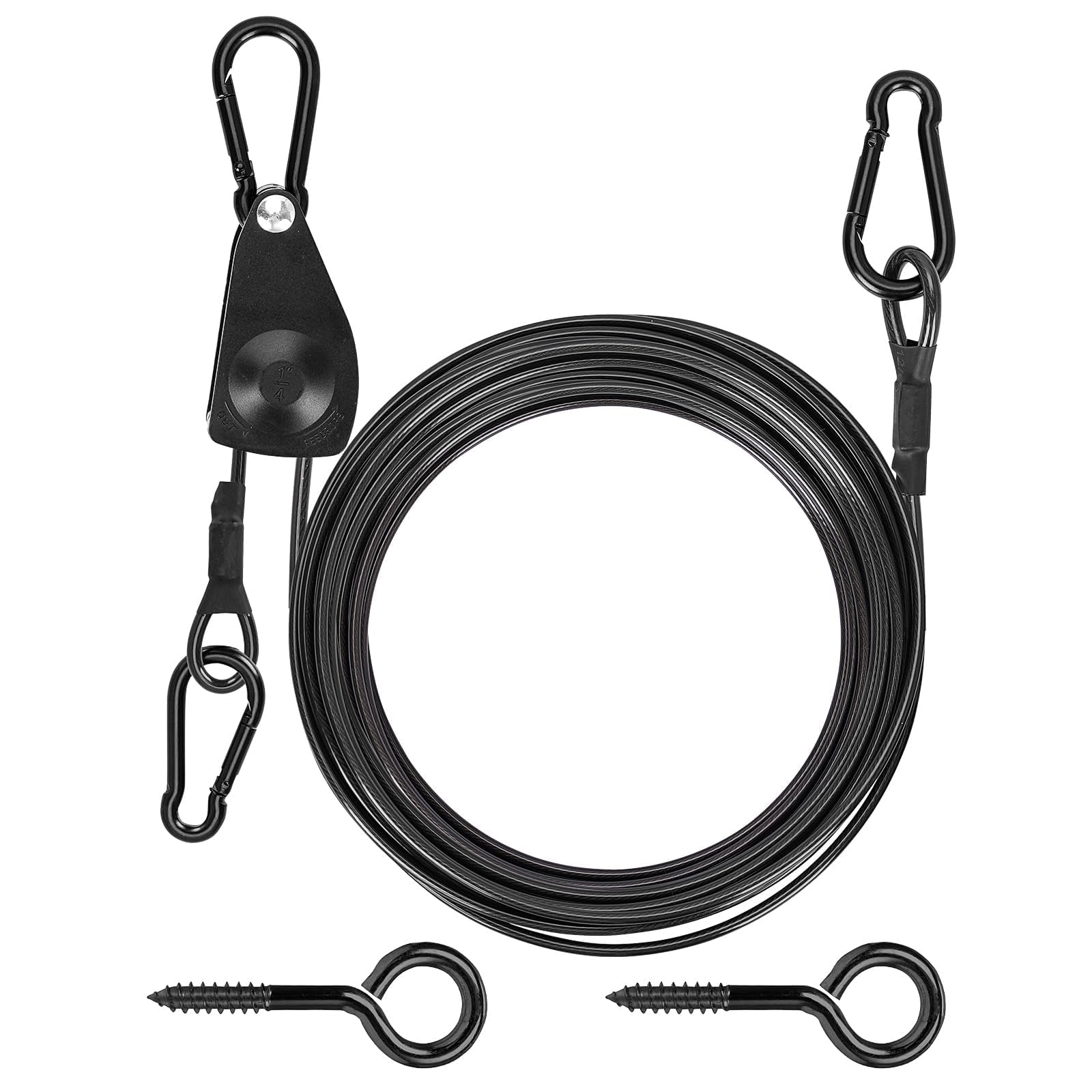 TooTaci Retractable Washing Line Outdoor, 10M/5mm Portable Clothes line
