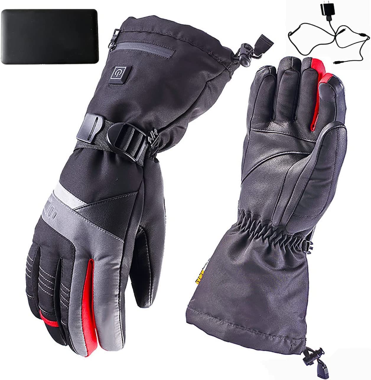 Gants chauffants CHEWYNP 4700MAH pour ski et rando d'hiver