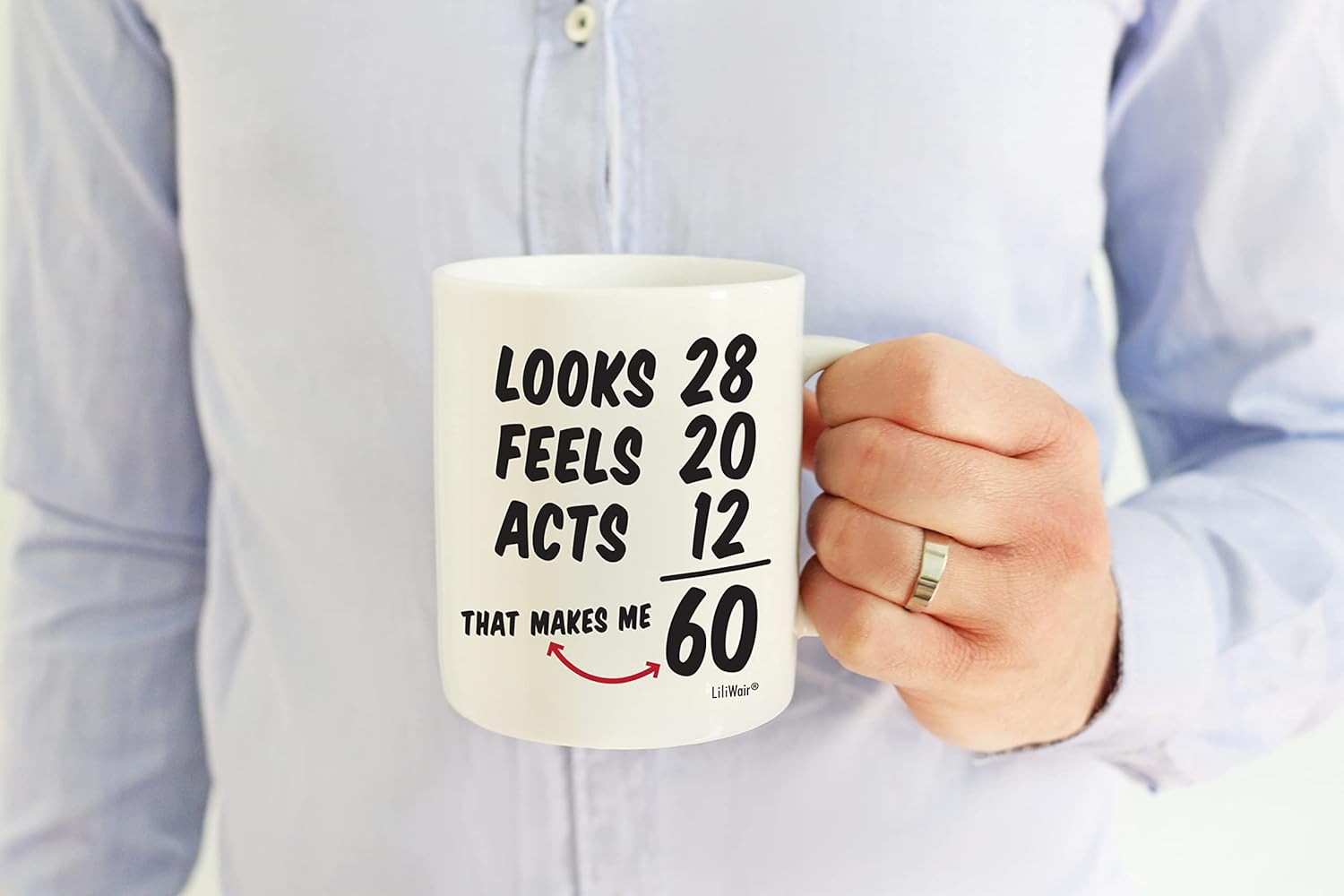 Limited Stock 60th Birthday Gifts For Women Sixty Years Old Men Gift Mug Happy Funny 60 Mens Womens Womans Wifes Female Man Best Friend 1962 Mugs Male Unique Ideas 62 Woman Wife Gag Dad Cute Girls Guys Good Husband
