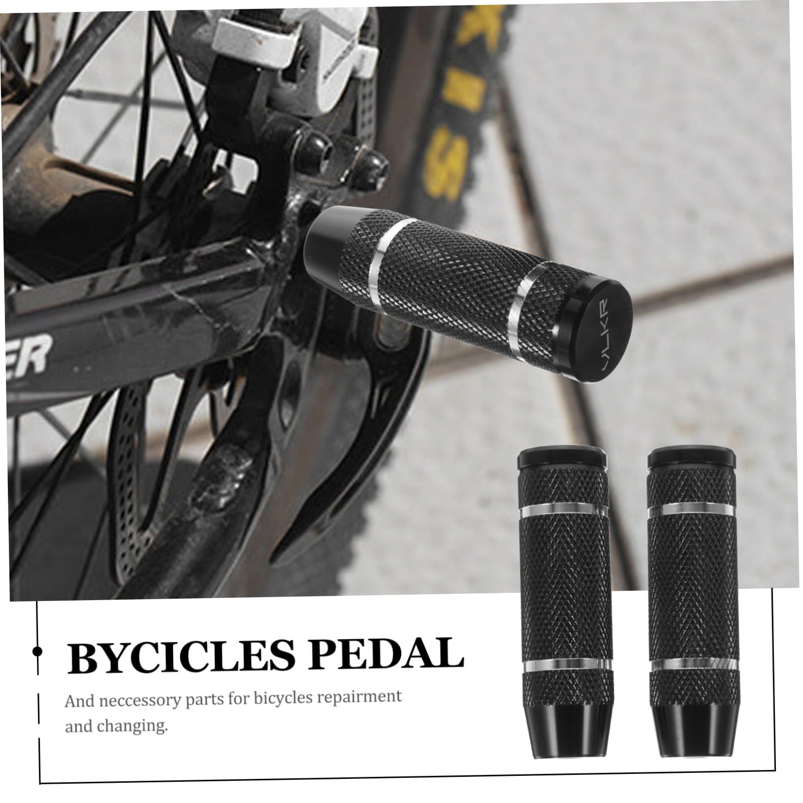 HONMEET Mountain Bike Essential: 2 Stainless Steel Bike Stunt Pegs Long Length for Rainproof Use for Ages