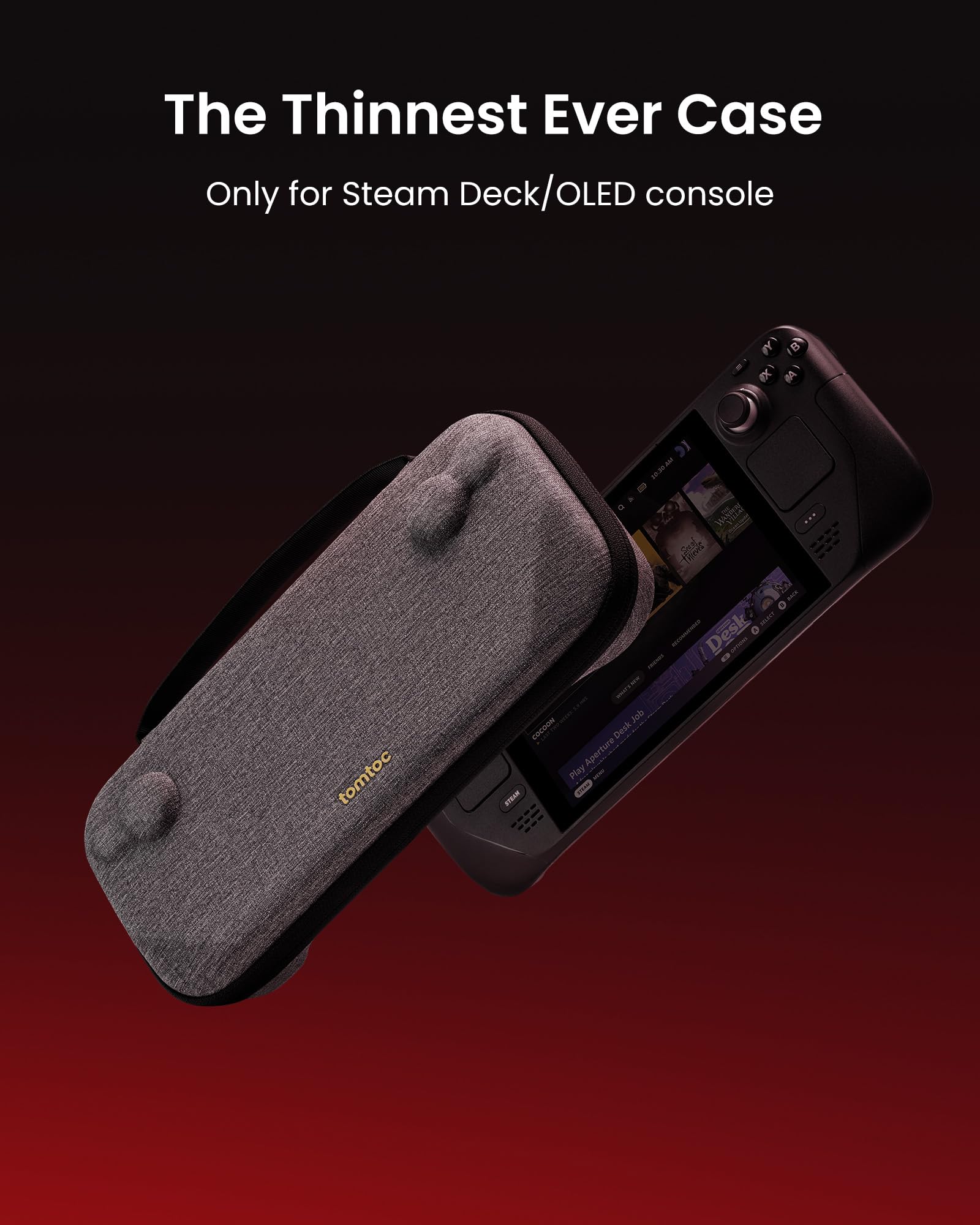 Amazon.com: tomtoc Carrying Case Compatible with Steam Deck/OLED