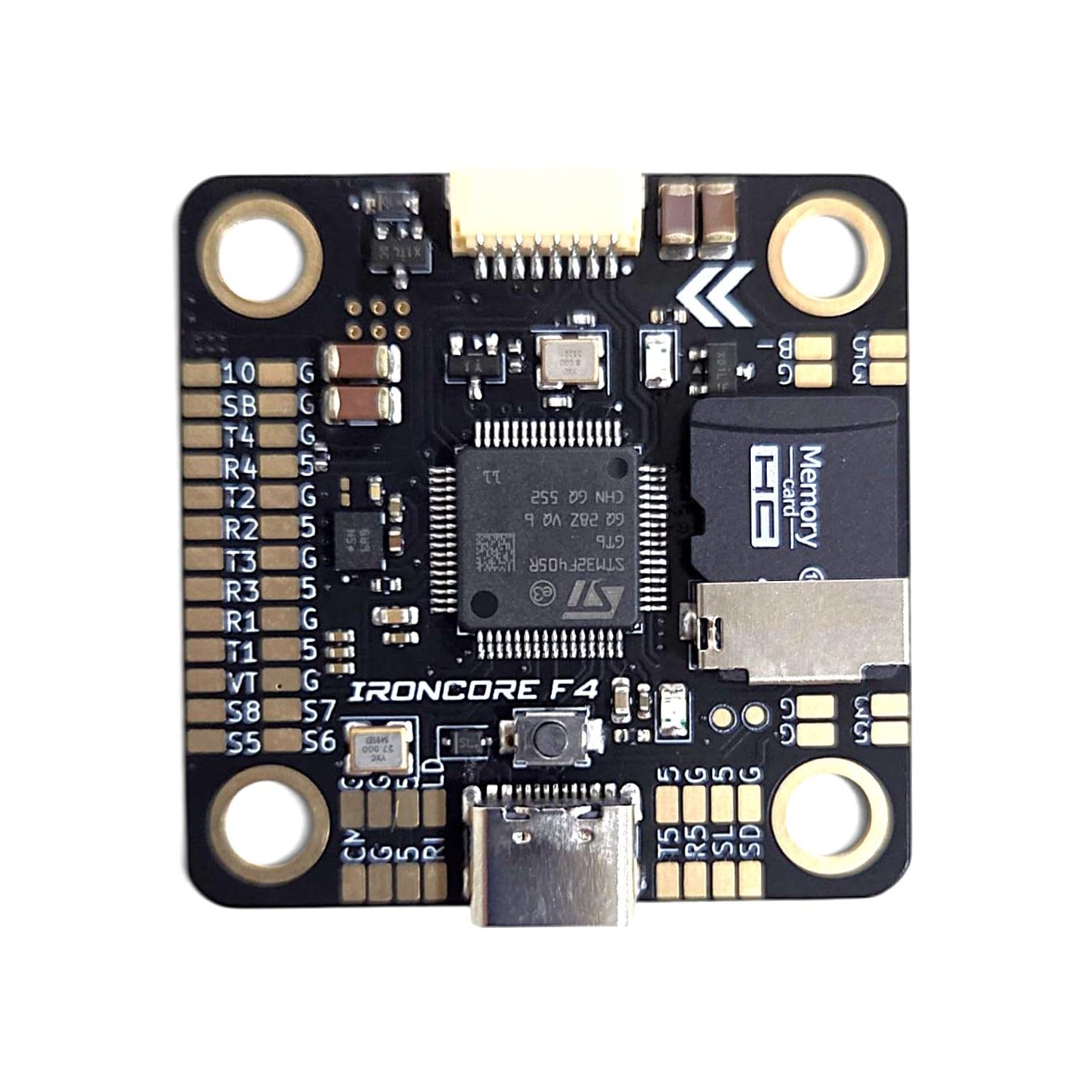 EDITHFPV IronCore F405 Flight Controller | STM32F405 FC | 30.5X30.5 | Supports ArduPilot, Betaflight | OSD, Blackbox, 6 UART |Made in India-image-49