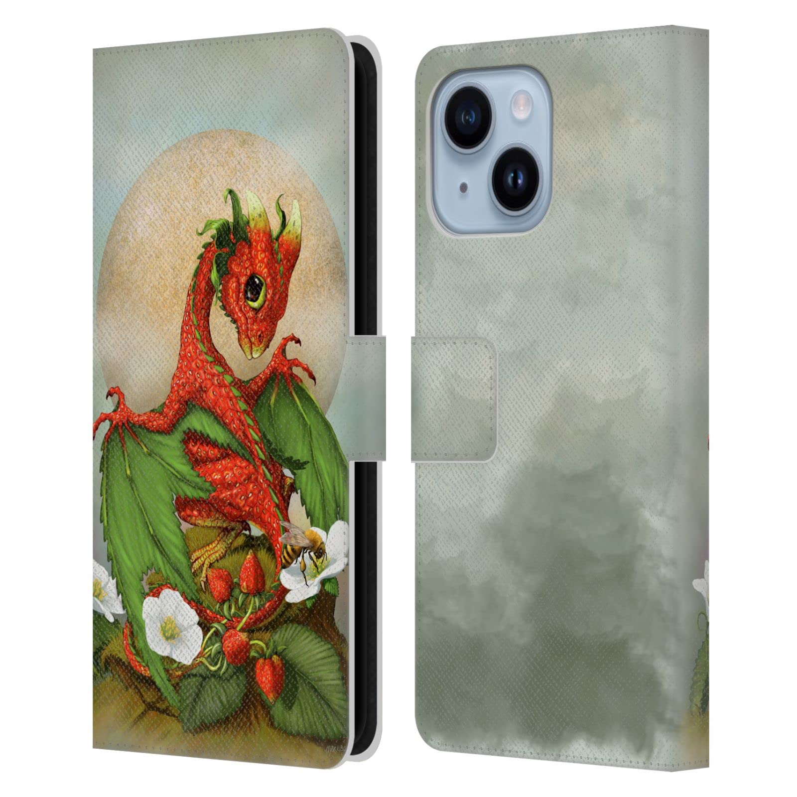 Étui portefeuille iPhone 14 Plus protection cuir anti-rayures Morrison - 7