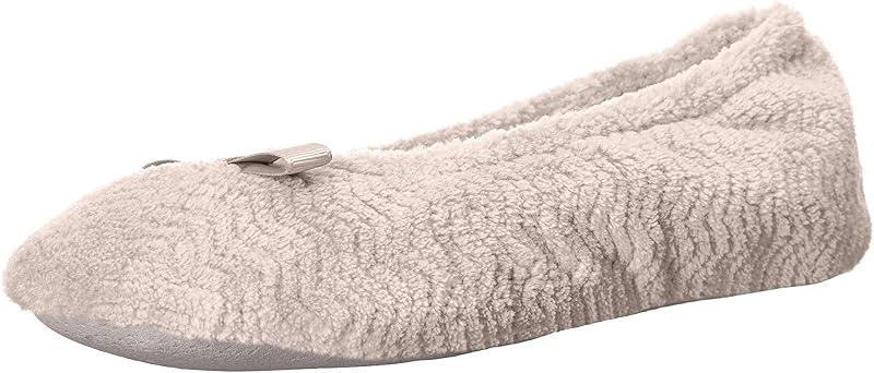 Isotoner Bailarina antideslizante Chevron para mujer