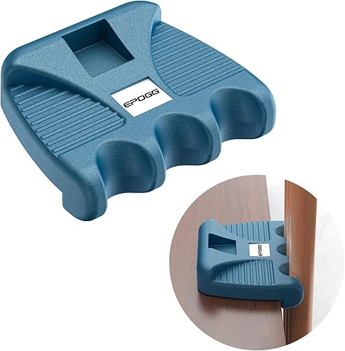 Miniatura 14 de Cue Rest - Estante portátil para tacos de billar con peso con soporte para tiza (2 agujeros)