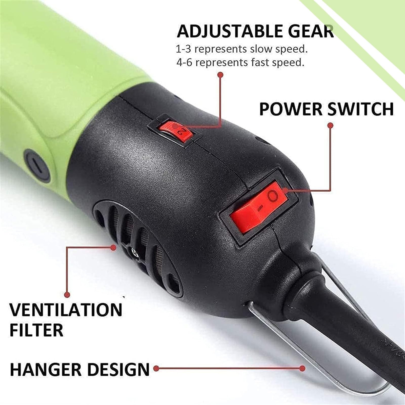 Cesoie Elettriche Professionali per Pecore, Tosatrice per Bestiame Agricolo, Tosatrice per Cavalli, Kit Elettrico per Toelettatura Animali,per Bovini Equini Capre Pony,220V