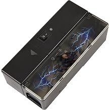 GSS Electric Mouse Trap, Smart Escape-Proof Design Mole Traps, Battery Powered with Alert Light