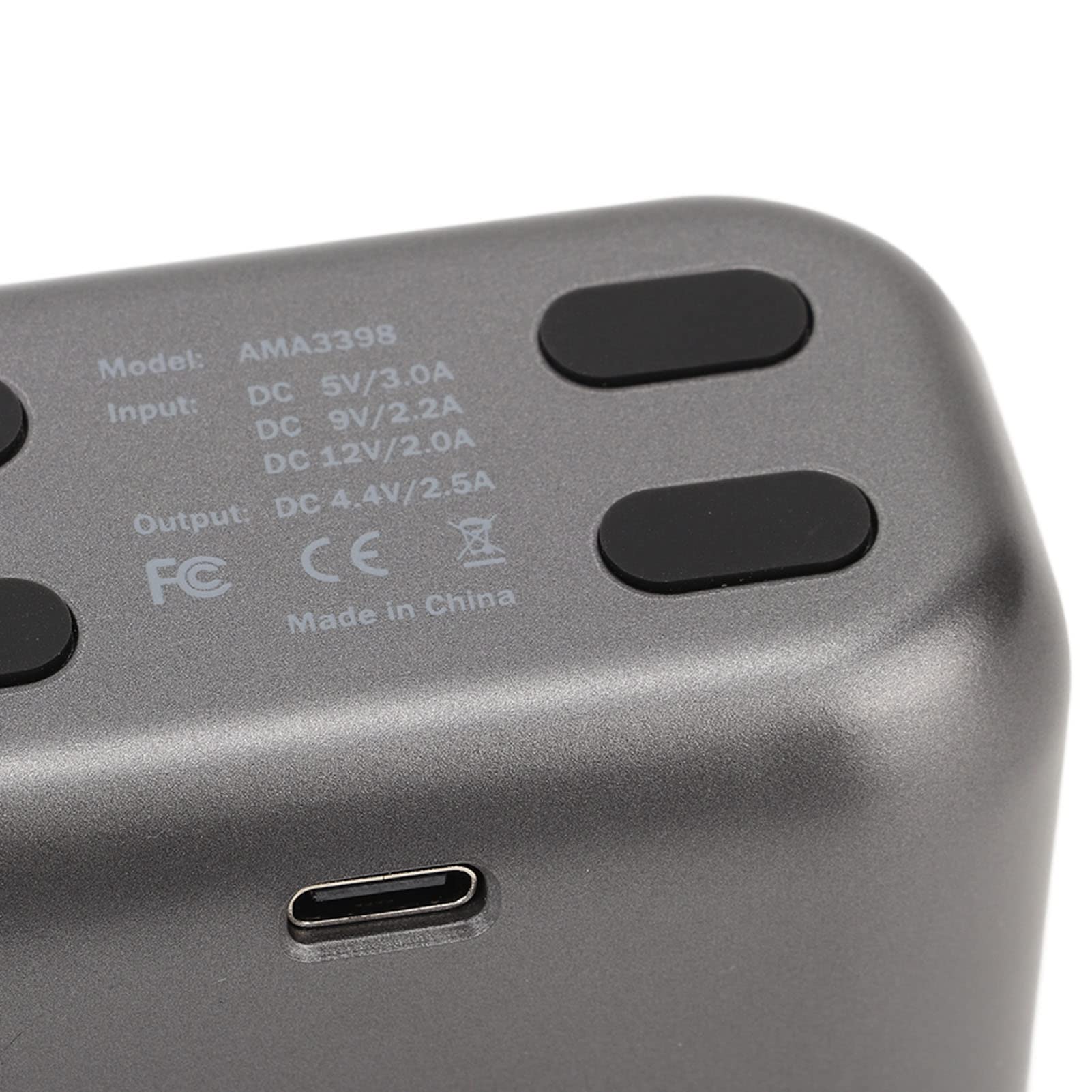 Asixxsix Chargeur de Batterie X3, Station de Charge de Batterie Compacte et Portable à 2 Canaux, Charge Rapide de 75 Minutes, Boîte de Stockage de Gestion Intelligente avec Emplacements pour Carte