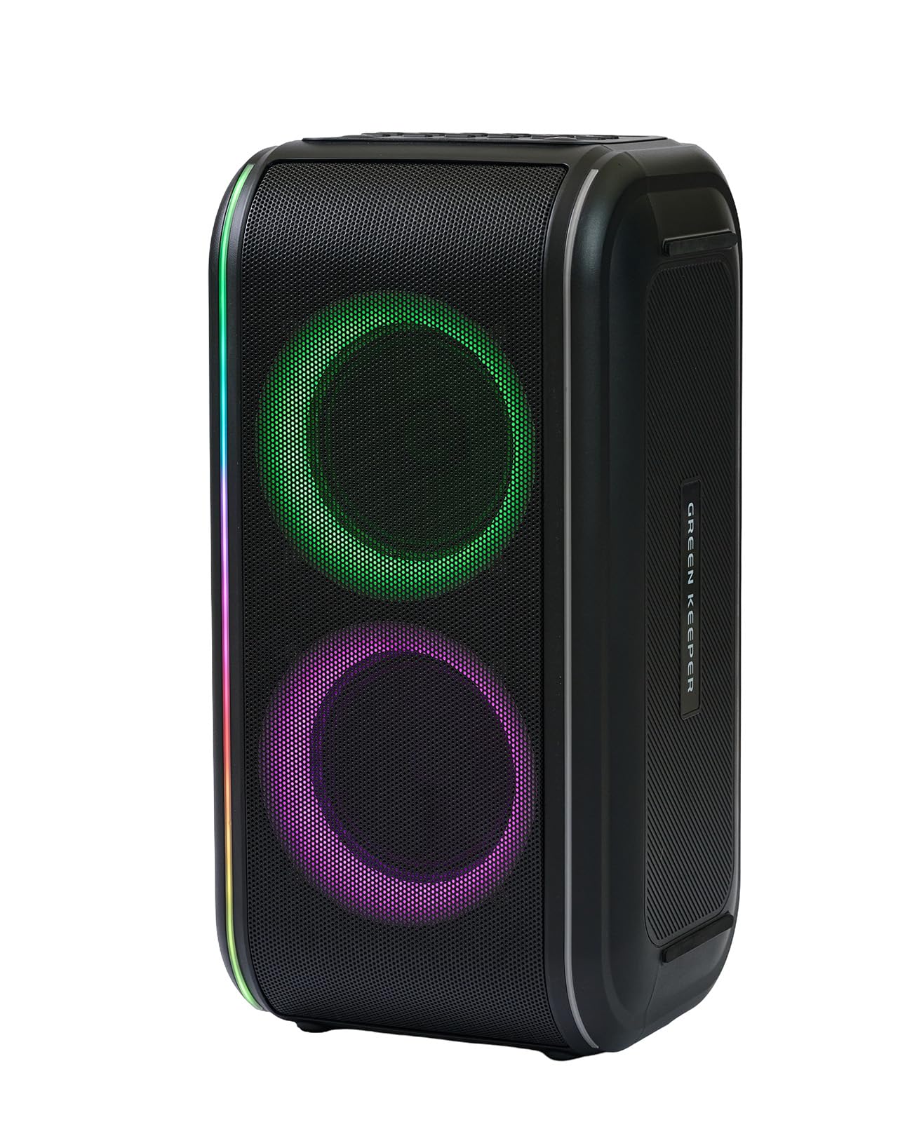 GKD62 Machine Karaoké, Enceinte Bluetooth 400W avec 2 Micros Sans Fil