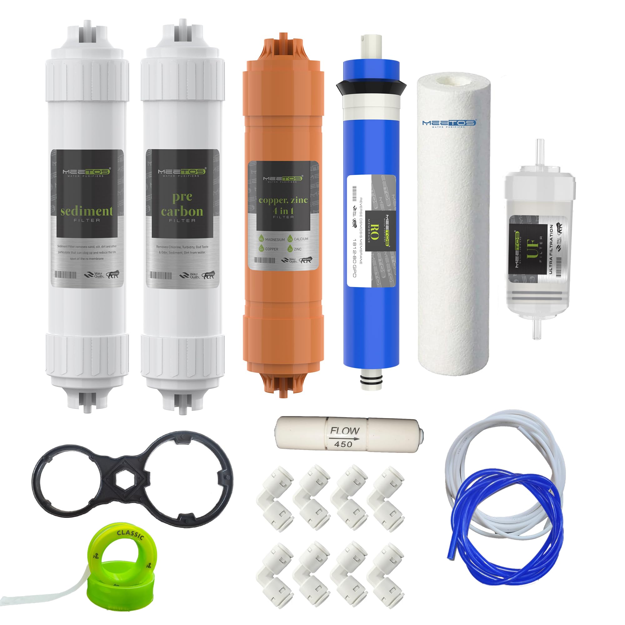MEETOS Inline Water Filter Kit - Purify Your Water -10