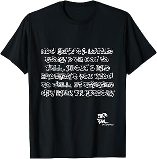 OLD SCHOOL RAP HIP HOP Merch Revere Quote 80's B Boy T-Shirt