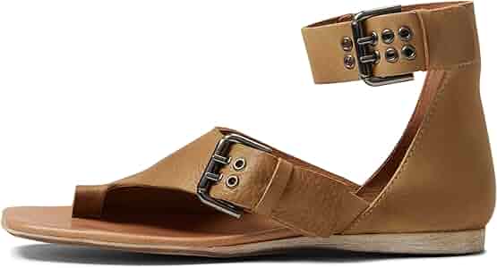 36サイズ　MEDI WESTERN BUCKLE SANDALS Amazon.com | MaxMuxun Women's Studded Gladiator Sandals Flat