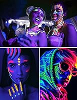 Vista 6 de L LOHAS LED Bombillas negras UV, luz negra UV A19 de 12 W, equivalente a 100 W, longitud de onda de nivel UVA de 385 a 400 nm, brilla