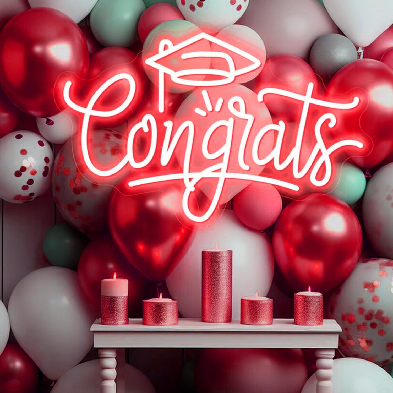Congrats Sign,Congrats Neon Sign,Custom Neon Sign Class Of 2025 Neon Sign,Graduation Party Decor, Custom Neon Sign, Personalized Gift