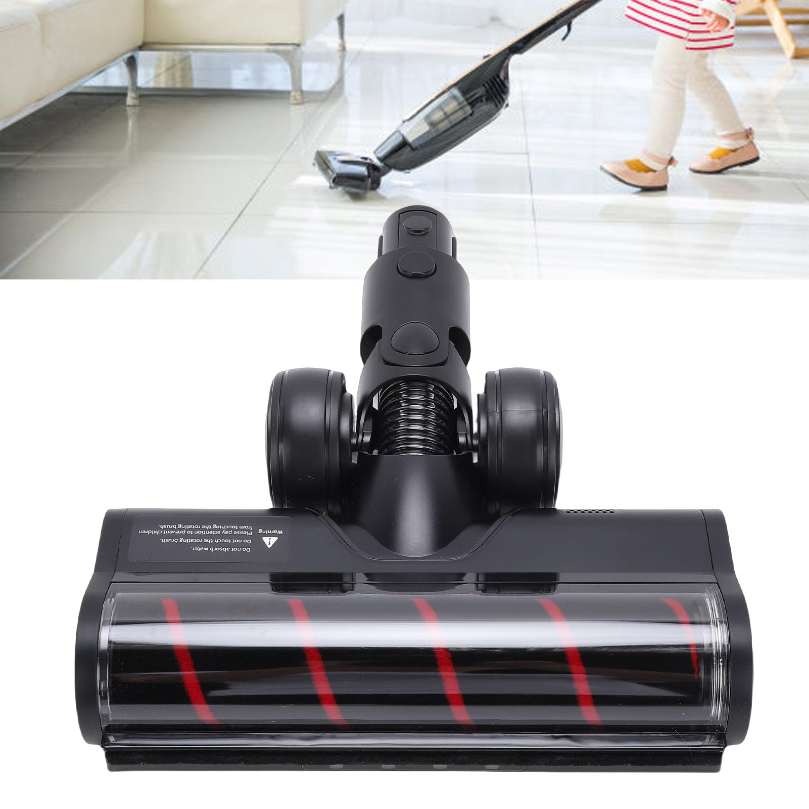 Cabezal de cepillo de repuesto para aspiradora R10 R20 R30 T20 T20proT30, cepillo para suelo de madera dura con luz LED