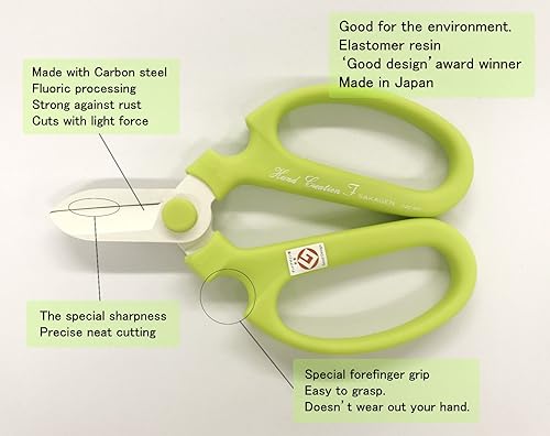 Miniatura 2 de Tijeras de flores Hand Creation F-170 (verde claro)