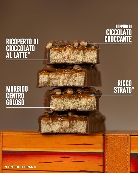 Grenade Barretta Proteica a Basso Contenuto di Carboidrati - Caramel Chaos, 12 x 60 g - 5