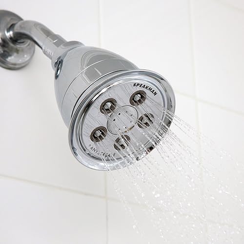 Miniatura 7 de Difusor de ducha ajustable de alta presión Speakman Hotel Pure S-2005-HBFBE2 Anystream de cromo pulido con filtro de 2.0 GPM