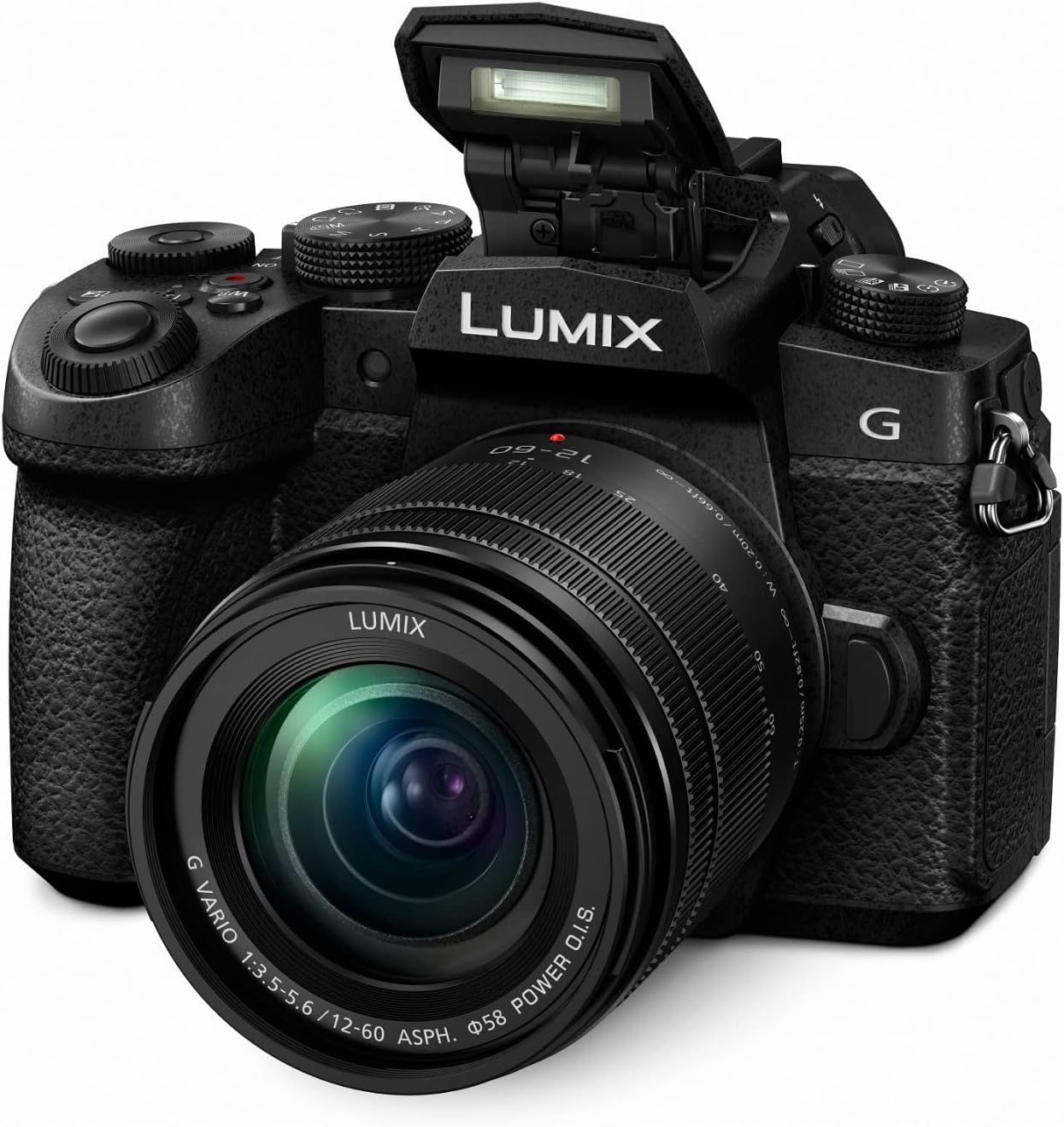 Panasonic LUMIX G95 20.3MP Mirrorless Camera with 12-60mm f/3.5-5.6 MFT Lens (Certified Refurbished) (Renewed)