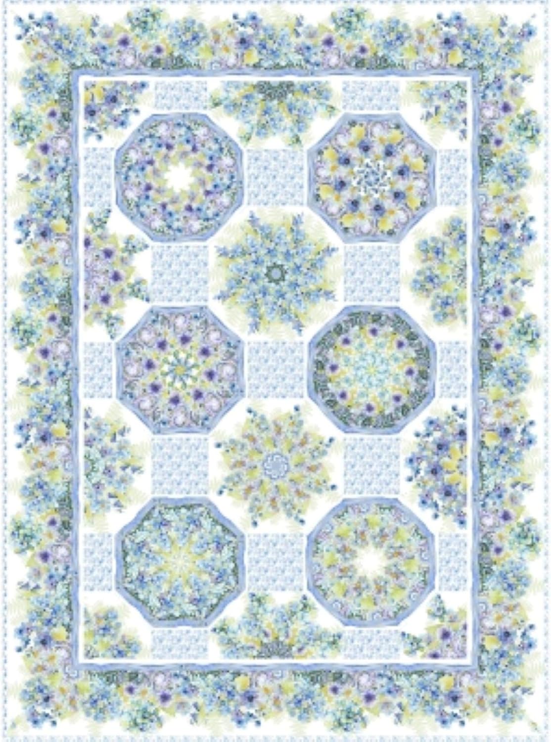 In The Beginning The Leah Collection ONE Fabric Kaleidoscope Pattern