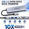 Hub USB C 7 en 1 para MacBook Pro/Air, adaptador multipuerto con HDMI 4K, carga PD de 100W, USB 3.0, lector de tarjetas SD/TF, base de acoplamiento USB-C para MacBook, Dell, HP 5