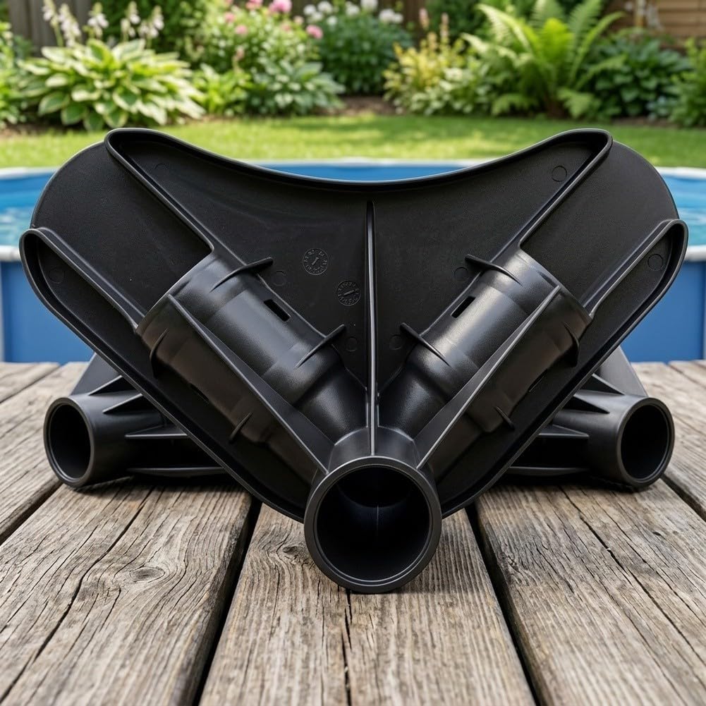 Conector Esquina Piscina Suelo Jardín Material Conector Esquina(Black)