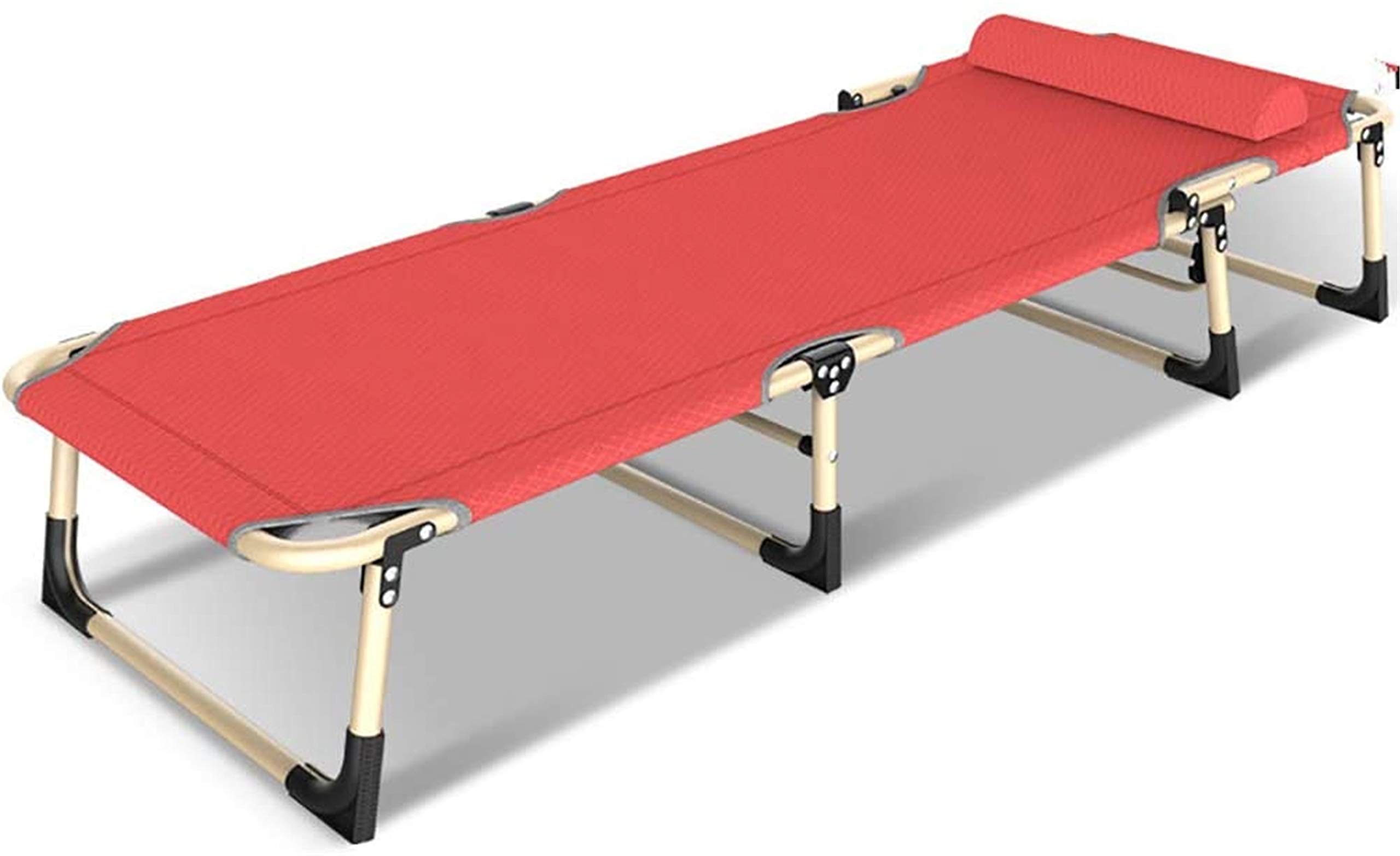 Chaise longue inclinable de jardin lit de bronzage pliable et portable