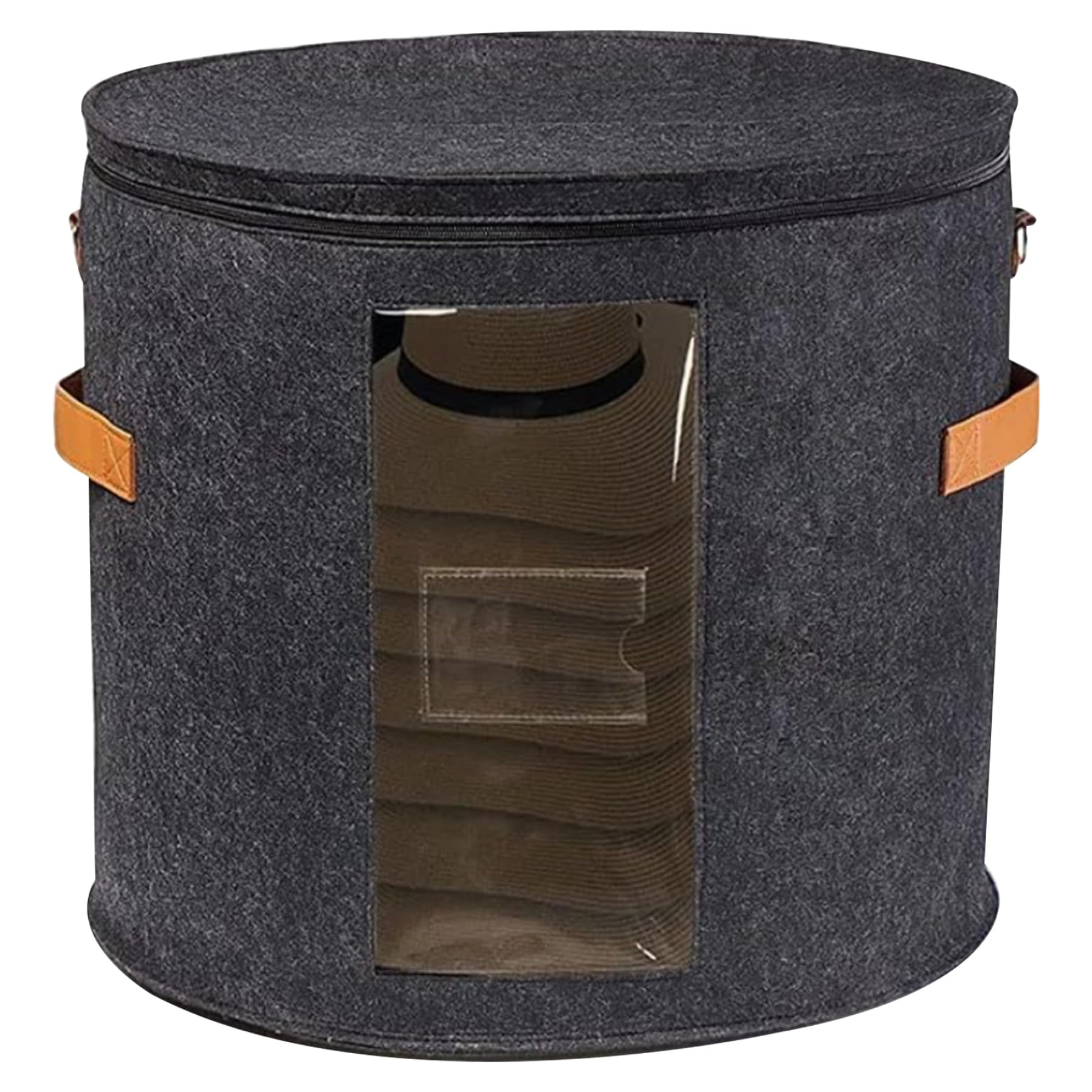 Boîte à chapeaux grand format pour éviter la poussière et les déformations