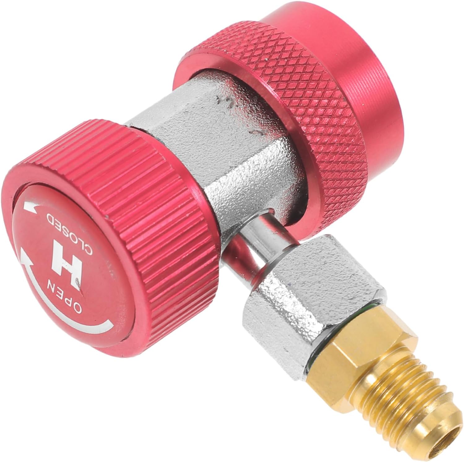 GLEAVI Car Air Conditioner Coupler Adapter R134a Car Recharge Connector Automotive Refrigeration System
