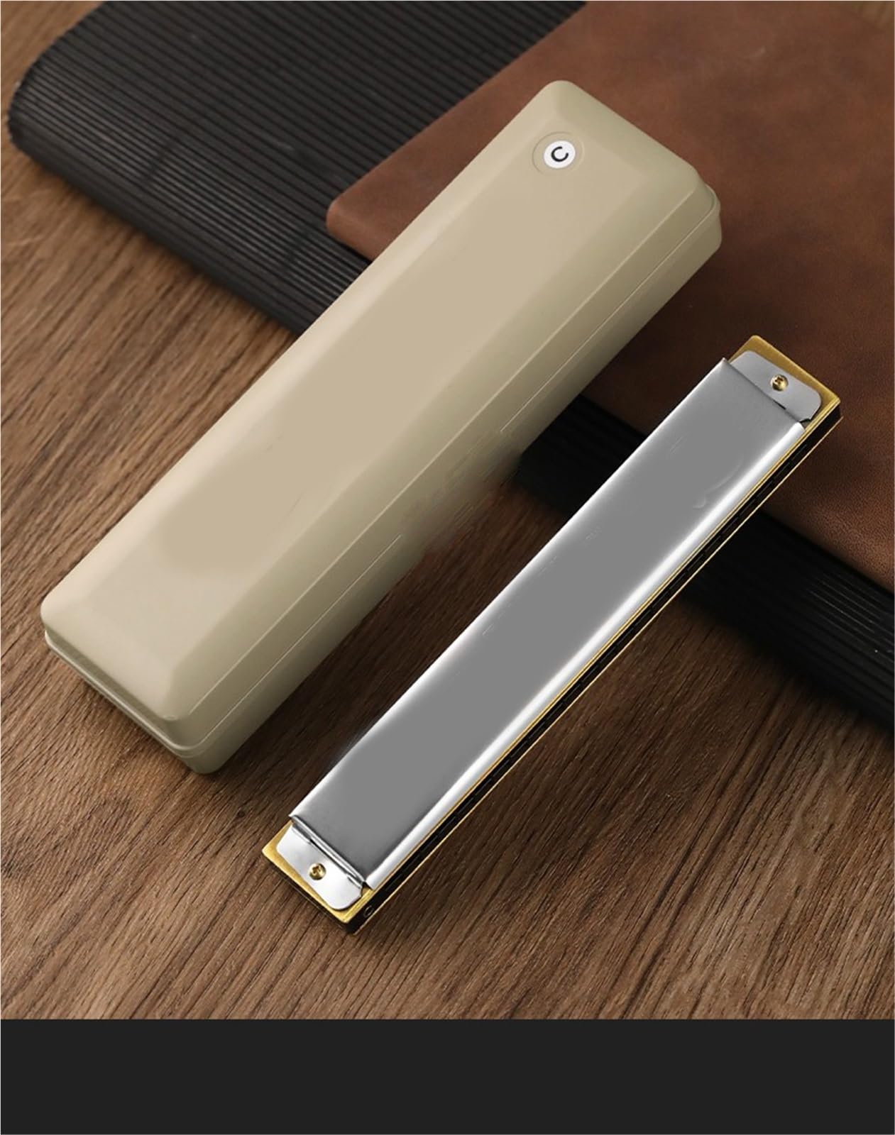 Professional Harmonica Harmonica Diatonique 24 Trous En Do Majeur Instrument Professionnel Pour Adultes