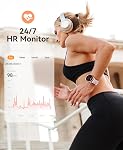Smart Watch pour les femmes hommes, AGPTEK 5ATM Montre Fitness Tracker imperméable à l'eau.Smartwatch avec moniteur de fréquence cardiaque. Notification pour Android iOS Téléphones (Rose Gold)