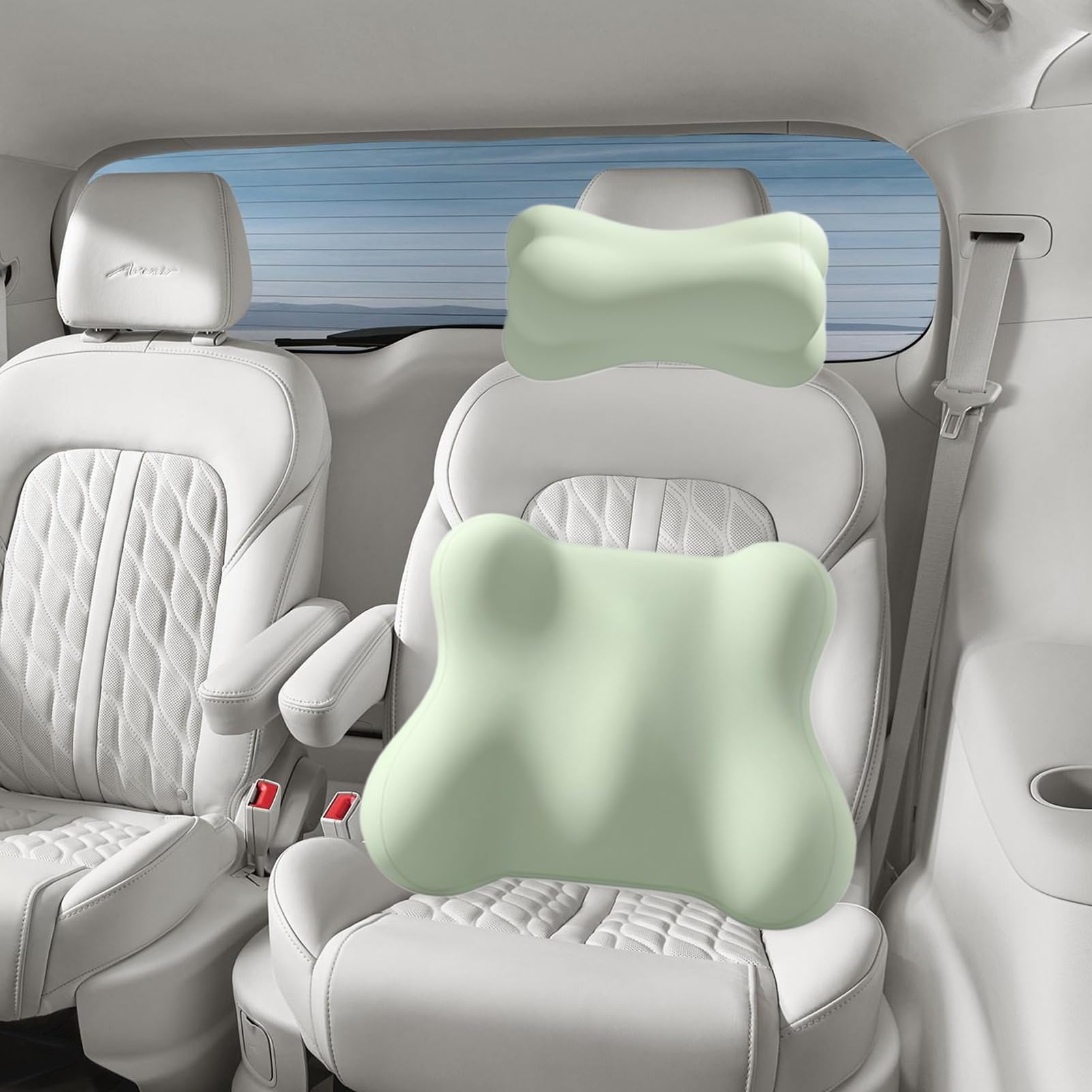 Coussin De Soutien Lombaire Pour Voiture Accessoires Ergonomiques Pour