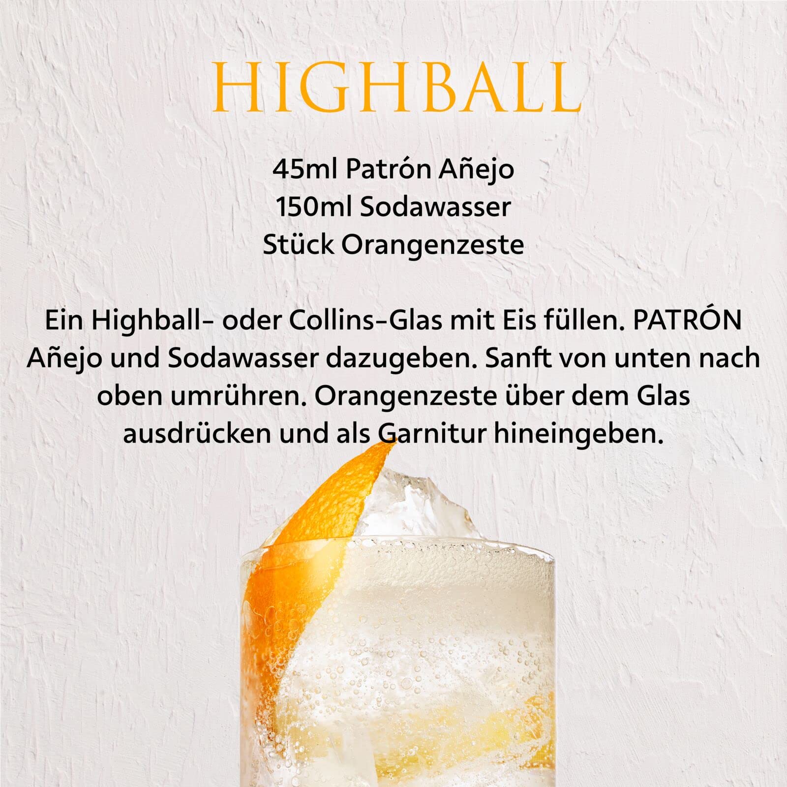 PATRÓN Añejo Premium Tequila 40% 70 cl 700 ml