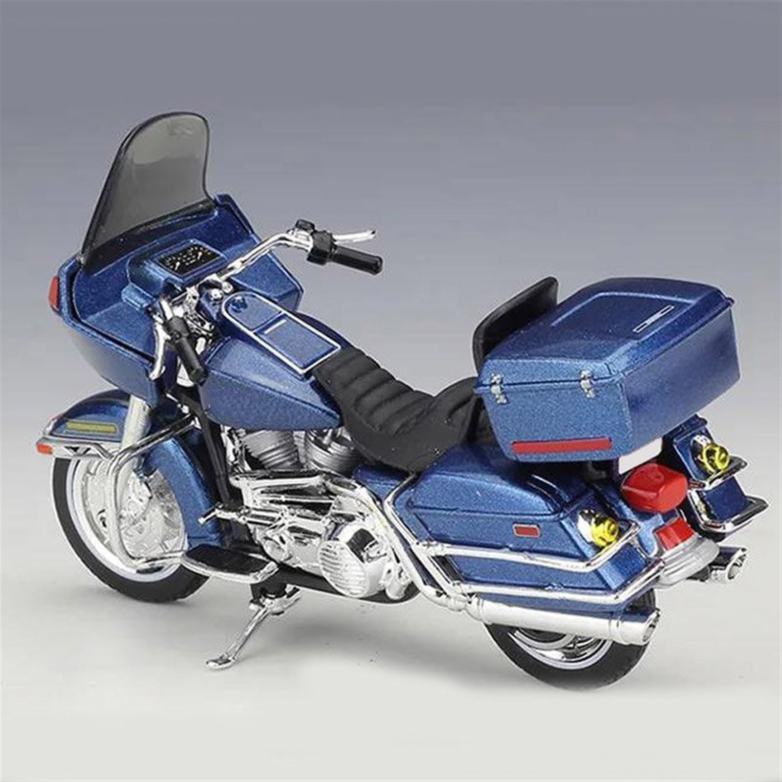 SEYXF Motorbike Toy Motorcycle Simulation Diecast Model Collection Birthday Present 1/18 for Harley FLT Tour Glide 1980