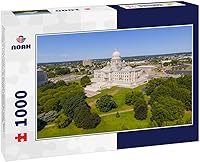 Vista 1 de Noah - Rompecabezas de Rhode Island State House con estilo neoclásico en Downtown Providence, Rhode Island RI, Estados Unidos. Este edificio es