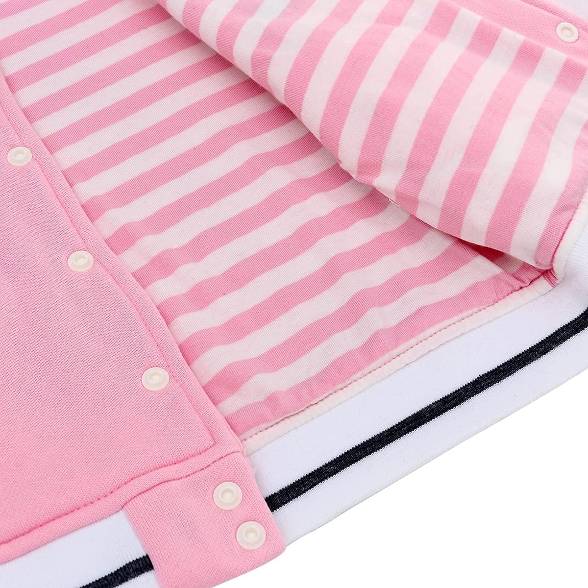 famuka Little Kid Baseball Jacket Warm Cotton Outerwear Toddler Boy Girl Coats - Image 3