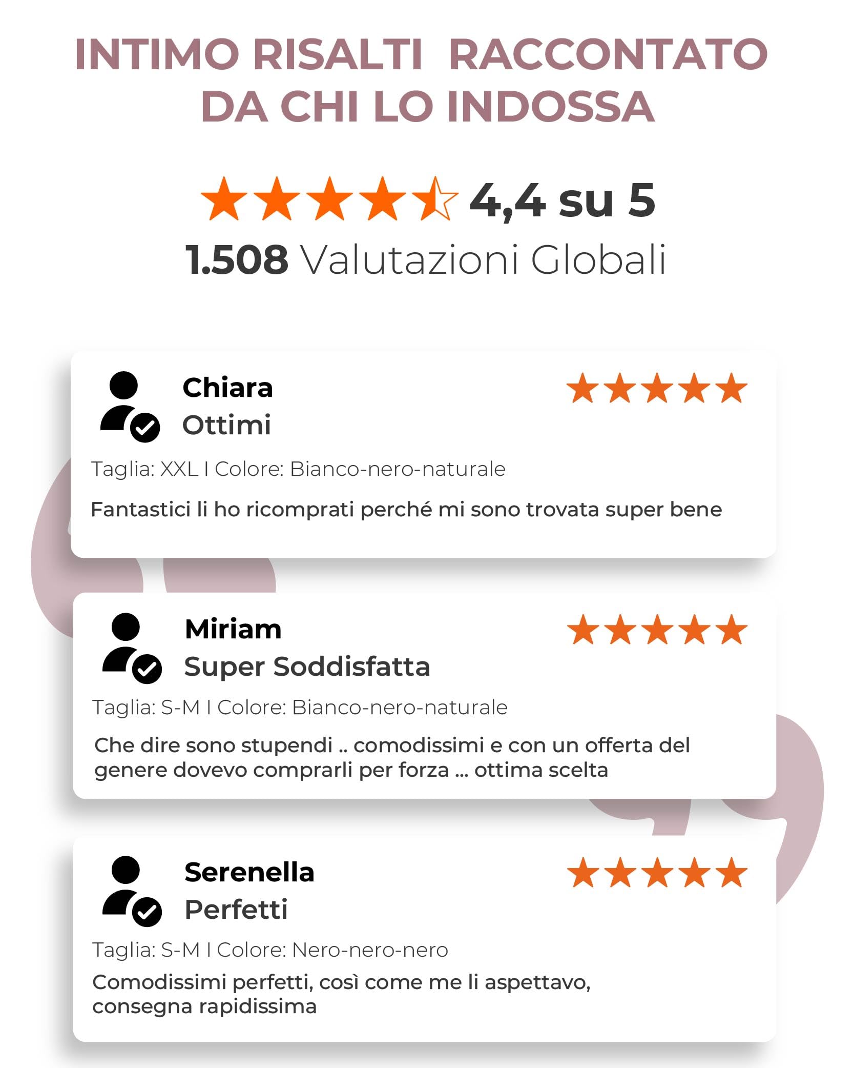 Risalti Reggiseno Senza Ferretto Spalla Stretta 3 pz - Bralette Donna Senza Cuciture ed Etichette, Reggiseno Donna in Microfibra Elasticizzata, Brassiere, Top Morbido, Intimo - Made in Italy