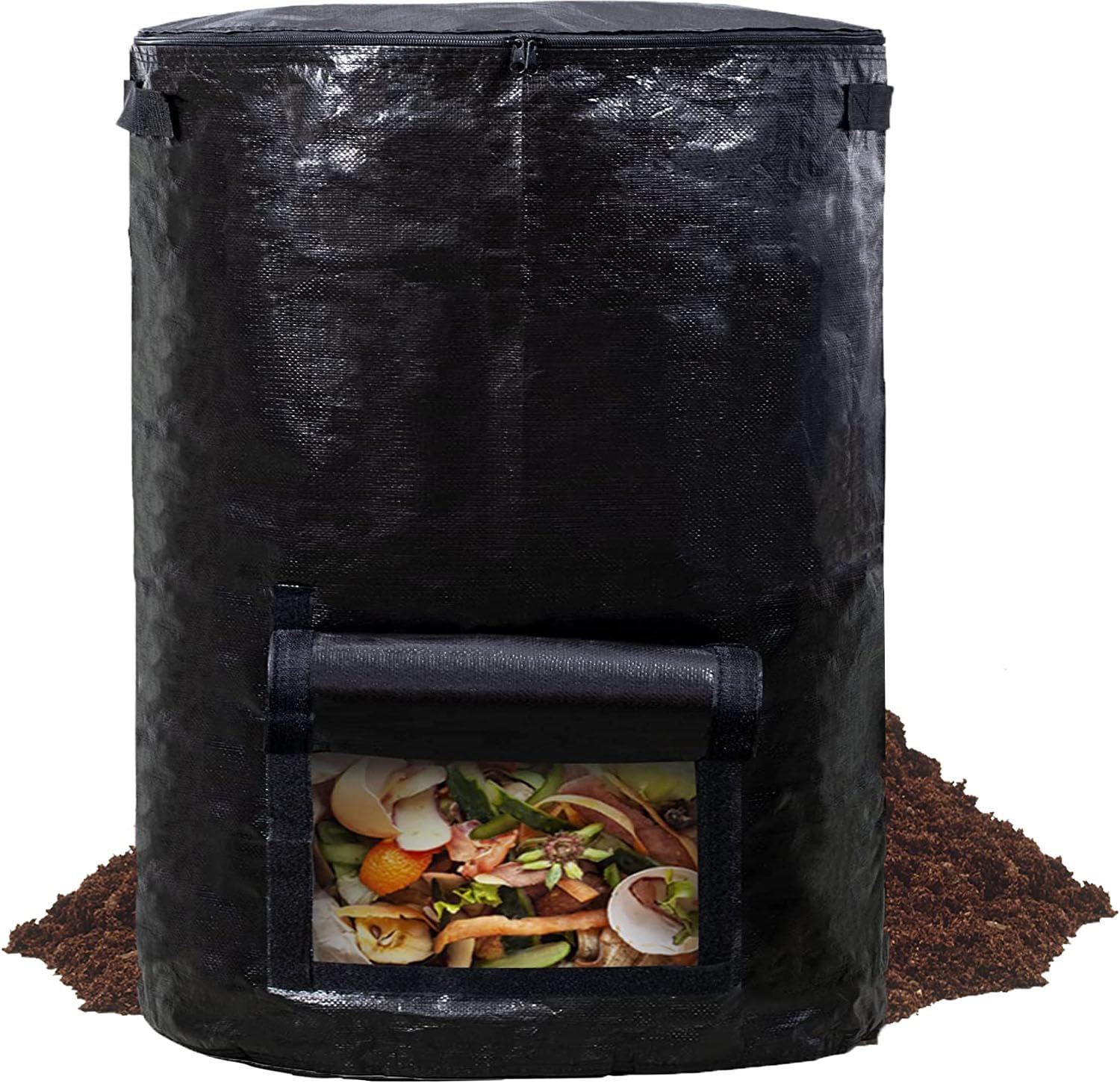 Sac poubelle à compost de jardin 100L pour éviter les allers-retours