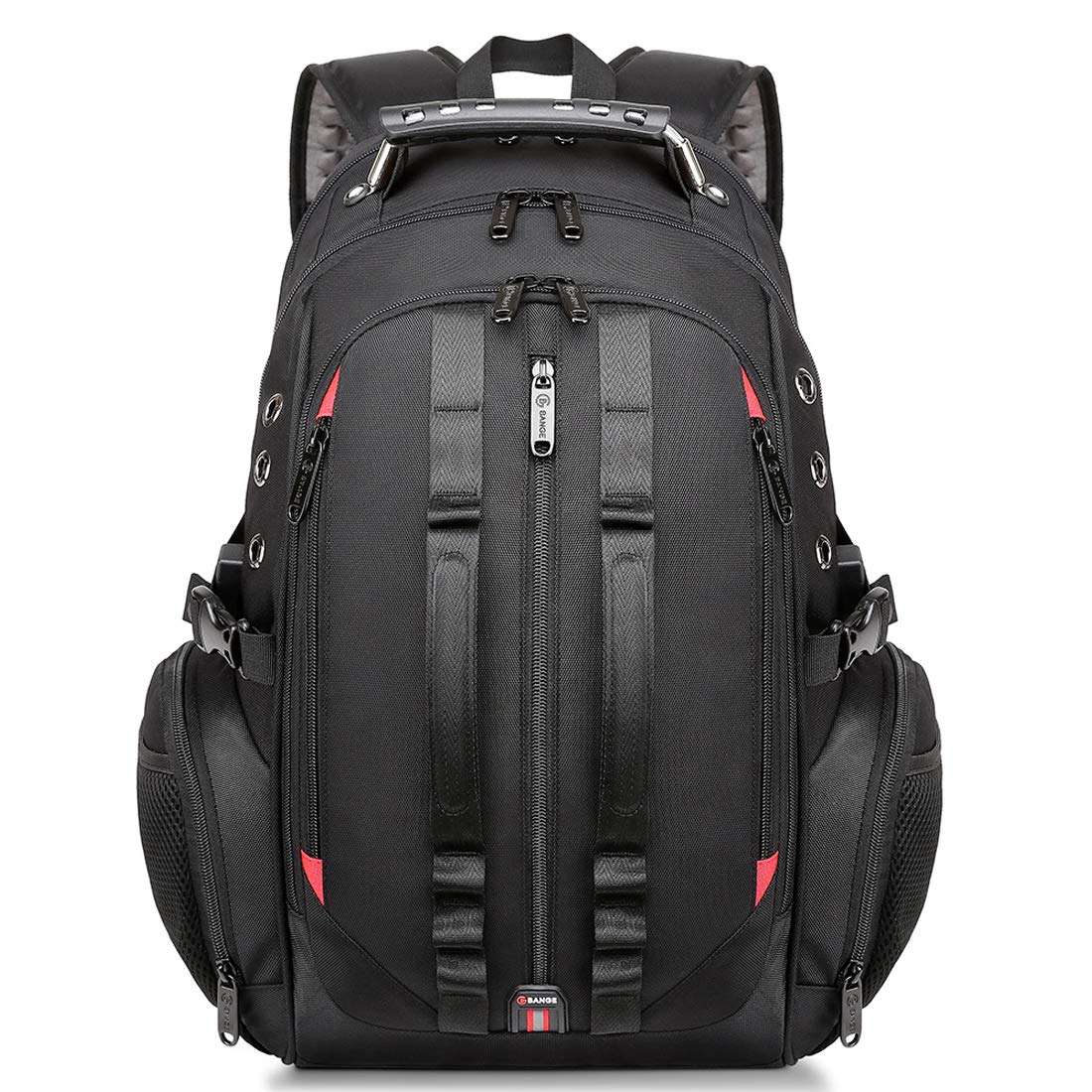 The Clownfish Bange Captain Polyester 40 L Outdoor Travel 15.6 Inch Laptops Backpack (Black) (B07W83KR43) Amazon Price History, Amazon Price Tracker