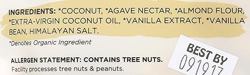 Miniatura 4 de EMMYS Macarrones orgánicos de vainilla y coco 6 oz