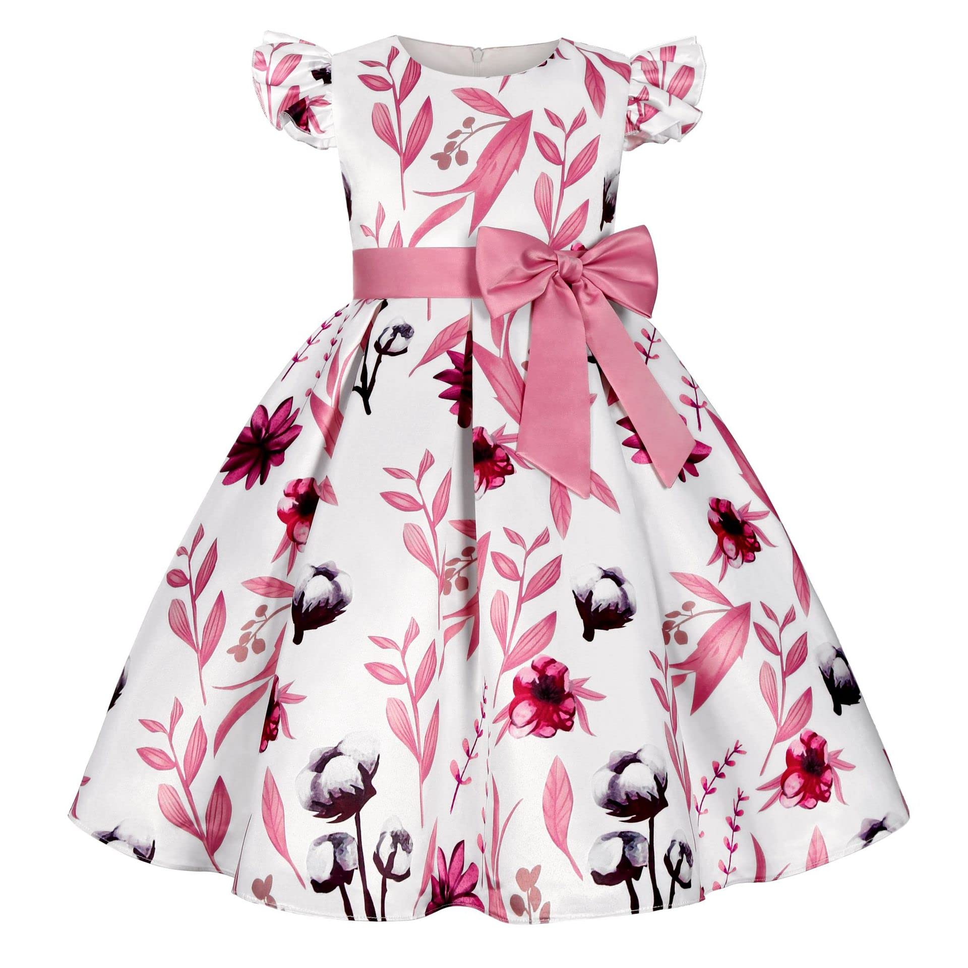 Cichic Girls' Party Flower Wedding Elegant Formal Dress 2-10 Years — view 21
